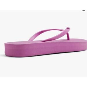 Roxy Viva Higher Platform Flip Flop Sandal Violet Purple US 7 NWT